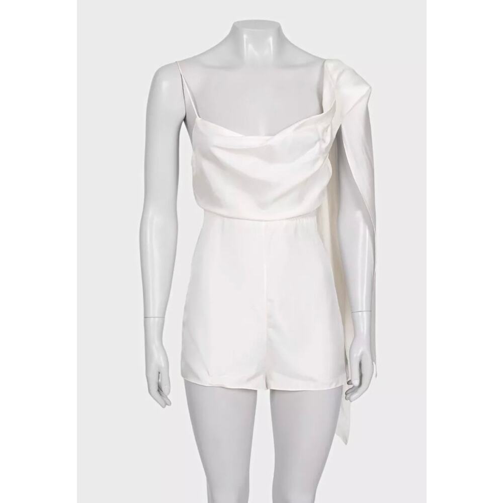 Christian Dior White Open Back Jumpsuit - Size XS/34